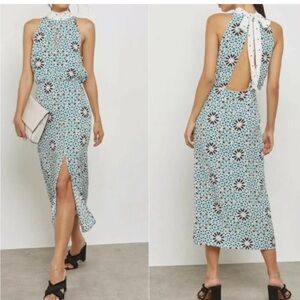 Top Shop midi dress with slit